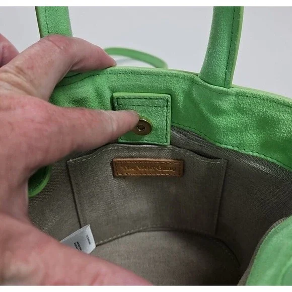 NWT Women's Soft Suede Leather Urmi‎ Bag by The Wolf Gang - Picture 9 of 14